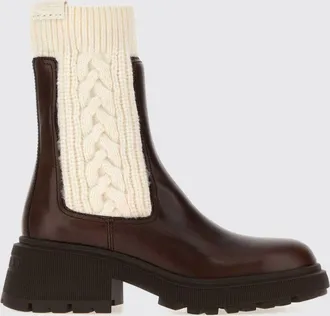 Jimmy Choo London Stivaletti Chelsea Tamia in pelle bicolore con suola dentellata