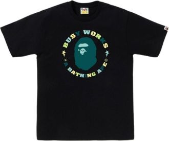 A Bathing Ape Colors Busy Works Sta T-Shirt Black 1L30-110-020-BLK