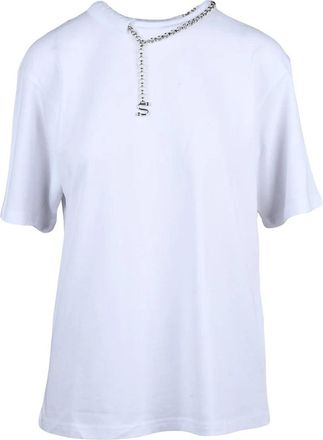 Sportmax White Cotton T-Shirt