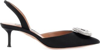 Aquazzura Zwarte Elegante Hakken - Dames - Pumps - Zwart - 37 1/2 EU - Schoenen