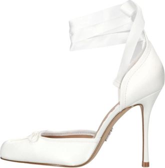 Steve Madden Schoenen, Dames, Wit, 40 EU, Satijn, Larina Pump