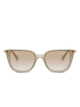 Swarovski Verfraaide zonnebril - Beige
