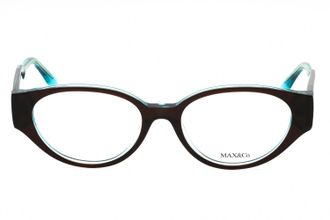 Max & Co. MO5094 Oval Acetate Eyeglasses - Black