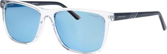 Jaguar 37182 Polarized 8100 Mens Sunglasses Clear Size 57