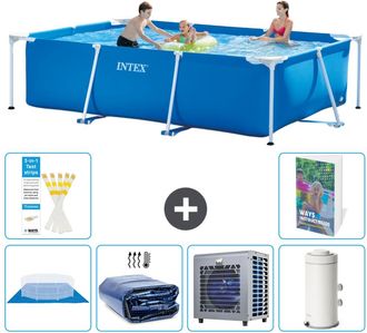 Intex Piscina Con Estructura Rectangular - 300x200x75 Cm - 7-piezas S104