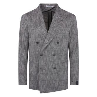 Tagliatore Heren, Jassen, Grijs, Maat: M Leer