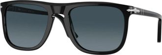 Persol Elegante UV-beschermende zonnebril - Heren - Zonnebrillen - Zwart - 54 MM - Accessoires