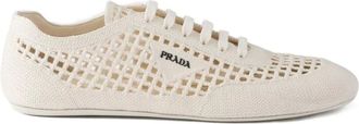 Prada Sneakers, female, Beige, Size: 10 US Sneakers