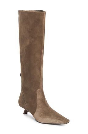 Brunello Cucinelli City Kitten Heel Boot in C8769 Torba at Nordstrom, Size 9Us