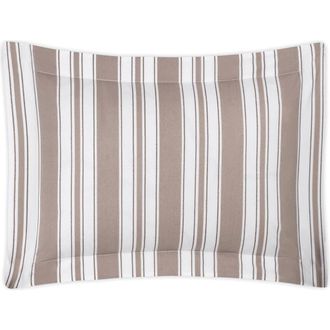 Matouk Elio Pillow Sham in Mocha at Nordstrom, Size Standard