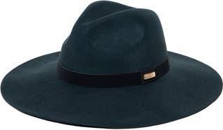 San Diego Hat Company x Trina Turk Wool Fedora in Blue at Nordstrom Rack