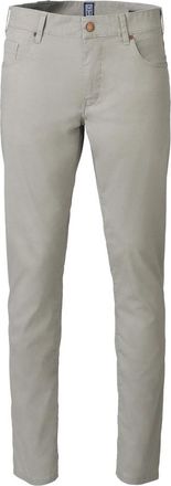 Meyer Broeken, Heren, Beige, W34 L32, Katoen, Slimme Chino Broek met Microstructuur