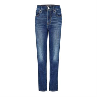 Levi's Womens Levis High Rise Skinny Jeans in Cool Agenda - Blue - Size 26W/30L