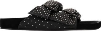 Isabel Marant Black Bow Sandals
