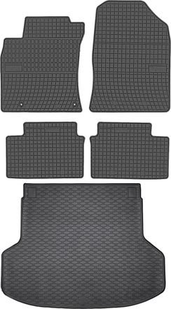 OEM Kia Ceed Iii Kombi / Sw Desde 09.2018 Set - Alfombrillas De Goma Para Coche + Alfombrilla Para Maletero