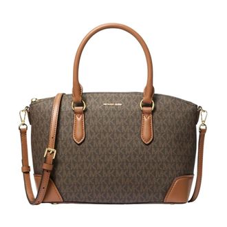 Michael Kors Handbags, female, Brown, Size: ONE SIZE Bolso Murphy
