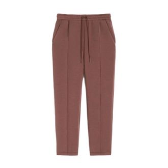 Max Mara Cropped Trousers, female, Brown, Size: XS Wkdutopia Trousers