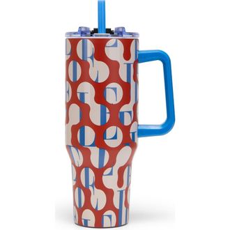 Elle 40oz Parisian Double Walled Insulated Stainless Steel Tumbler in Spotlight at Nordstrom