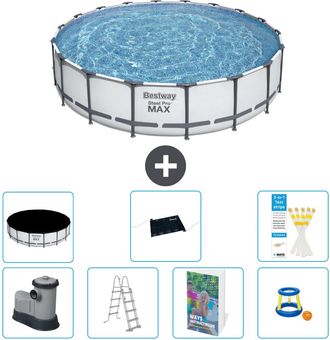 Bestway Piscina Bestway Steel Pro Max Redonda - 549x122 Cm - 8-piezas S559