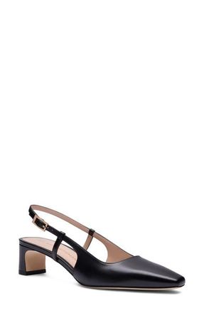 Stuart Weitzman Slingback Pump in Black at Nordstrom, Size 6.5