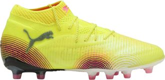 Puma Future 8 Ultimate Wavy Lines voetbalschoenen voor dames, voor harde ondergrond (Geel)