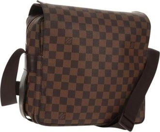 Louis Vuitton Pre-owned Vintage Canvas Cross Body Bag - Dames - Vintage Schoudertas - Bruin - ONE Size - Vintage