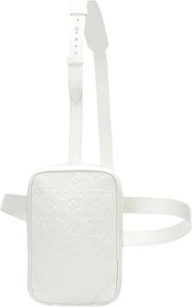 Louis Vuitton Pre-owned Utility Crossbody - unisex - Vintage Heuptassen - Wit - ONE Size - Leer - Vintage