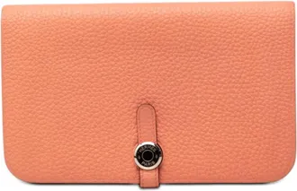 Herm&egrave;s Pre-owned Hermes Togo Dogon Duo Wallet GM Ladies B0UAOXM8XDNKDTXZ