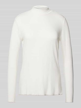 Smith & Soul Longsleeve mit Stehkragen in Offwhite, Größe XXL