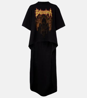 Balenciaga Printed cotton jersey T-shirt