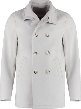 Herno Hombre, Abrigos, Gris, Talla: 3XL