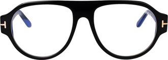 Tom Ford Aviator Frame - Heren - Brillen - Zwart - 54 MM - Accessoires