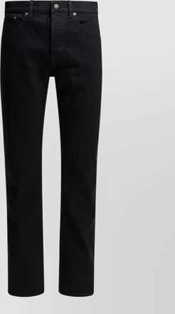 Golden Goose cotton slim-fit mid-rise straight-leg jeans