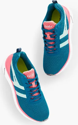 Gola Typhoon Sneakers - Marine Blue/Pleinair/Rose - 6M Talbots