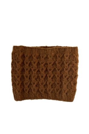 M.Patmos Womens Marks Knit Funnelneck In Cinnamon