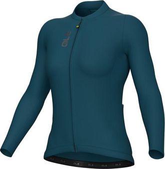 Al&eacute; Pragma Color Block L/S Jersey Velotrikot f&uuml;r Damen | blau