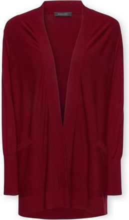 Elena Miro Viscose Comfort Cardigan - Dames - Vesten - Rood - S - Polyester - Truien & Vesten
