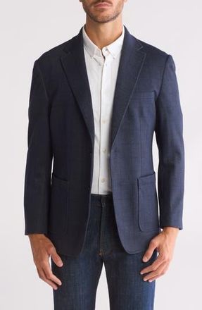 Lucky Brand Knit Sport Coat in Navy at Nordstrom Rack, Size 46 Regular