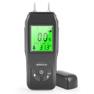 OEM Medidor De Humedad De Madera, Comprobador De Humedad De Le&ntilde;a, Detector De Humedad De Paneles De Yeso, Medidor De Humedad De Madera Port&aacute;til, Comprobad