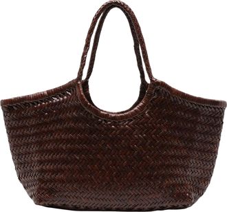 Dragon Diffusion Tapered Handwoven Tote Bag with Sturdy Handles
