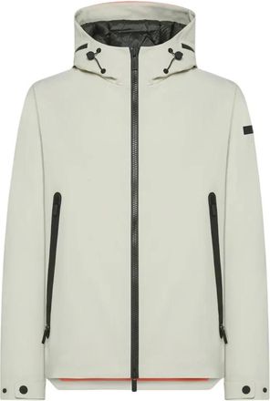 Roberto Ricci Design Lichtgewicht donsjack met high-tech design - Heren - Winterjassen - Wit - L - Polyester - Jassen