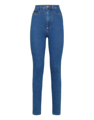 Philipp Plein Denim Super High Waist Jegging Iconic Plein