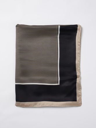 Saint Laurent Stola Cassandre in charmeuse di seta