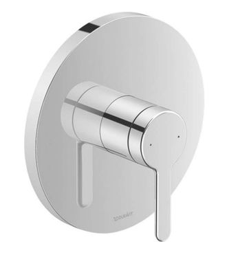 Duravit C.1 Mezclador Monomando De Ducha Empotrado, Roseta - Duravit