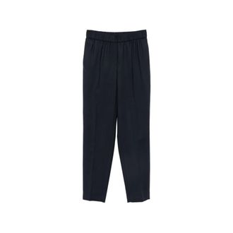 PESERICO Dames, Broeken, Blauw, Maat: XS