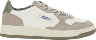 Autry Beige Low Top Sneakers