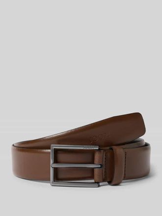 Joop G&uuml;rtel mit Label-Detail in Schlamm, Gr&ouml;&szlig;e 100