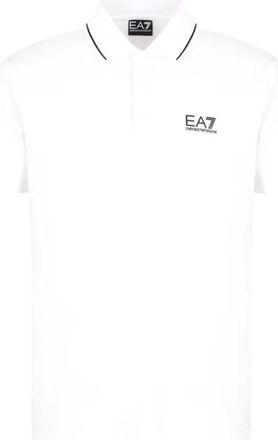 Emporio Armani Emporio Armani Ea7, Tops, Heren, Wit, M, Katoen, Polo Shirt