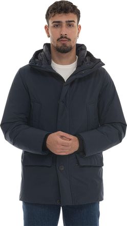 Woolrich Giubbino con cappuccio Cloud artic parka Blu Woolrich Uomo