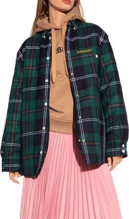 Burberry Womens Bicolor Wool Clothing